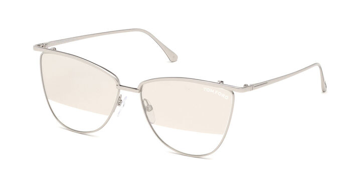 Tom Ford FT1190 ATHENA 69E Cat Eye Transparent Bordeaux  display picture 1