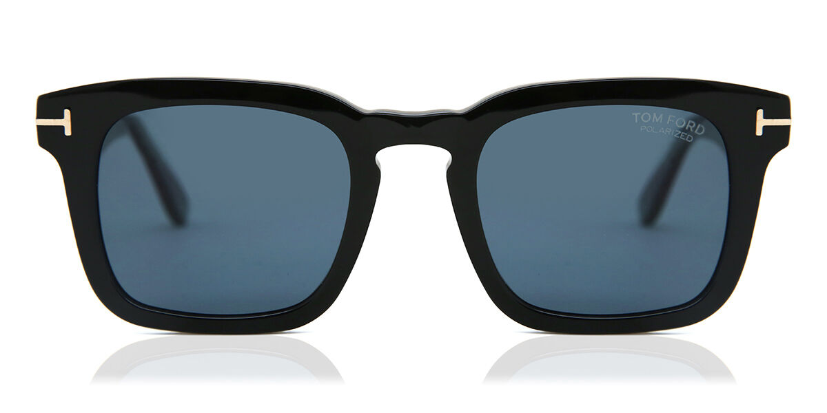 Tom Ford FT0646 01N Square Black Sunglasses | SmartBuyGlasses US