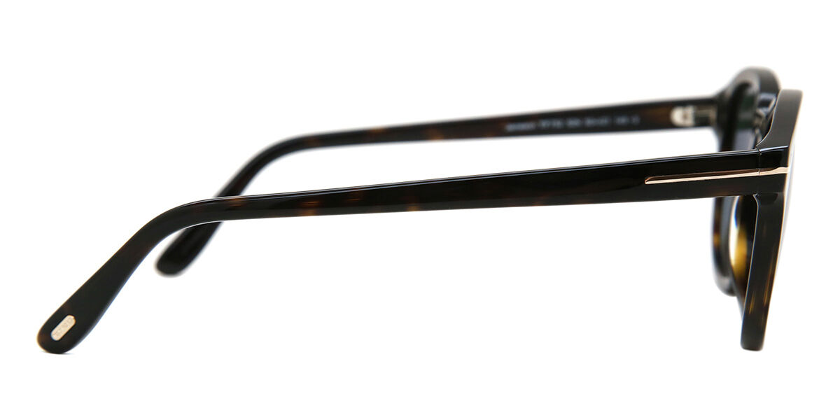 Tom Ford FT0752 JAMESON 52N Square Dark Tortoise Sunglasses