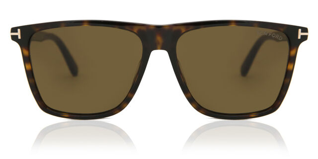 Tom Ford FT0832 Fletcher 52J Square Dark Tortoise Sunglasses  display picture 1