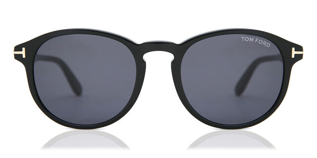 Tom Ford FT0834 DANTE 01A Oval Shiny Black Sunglasses  display picture 2