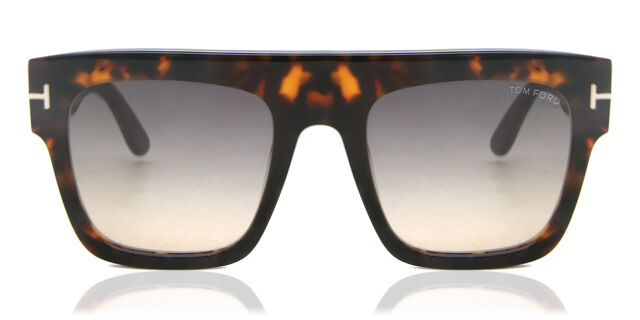 Tom Ford Tortoiseshell Sunglasses with Brown Gradient Lenses FT0847 Tom Ford Renee TF847 52B Sunglasses - US main image 4