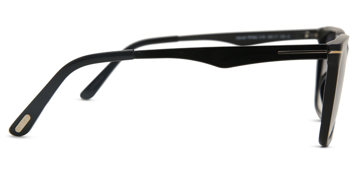 Tom Ford FT0862 GARRETT 01B Square Shiny Black Sunglasses