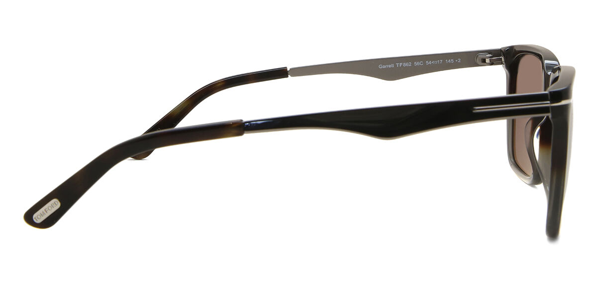 TOM FORD FT0862 Garrett 56c サングラス Tom Ford FT0862 GARRETT 56C Square Grey Tortoise Sunglasses
