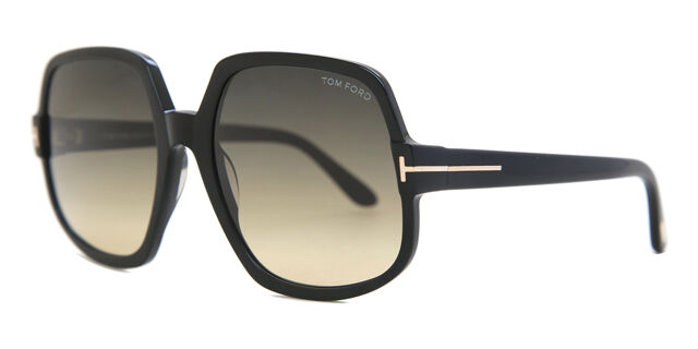 Tom Ford FT0992 DELPHINE-02 01B Oversized Shiny Black  display picture 3