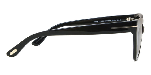 Tom Ford FT1031 JULIETTE 01A Cat Eye Shiny Black Sunglasses  display picture 2