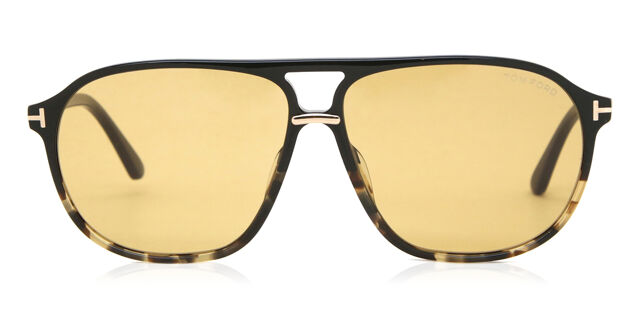 Tom Ford FT1026 BRUCE 05E Pilot Black Dark Tortoise  display picture 1