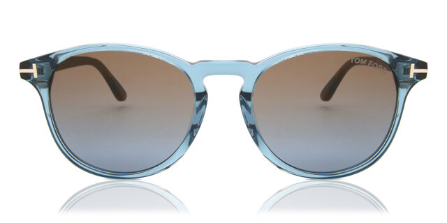 Tom ford blue sunglass Tom Ford Emma-02 Sunglasses FT1314 90V Shiny Blue - eye-oo.com main image 3