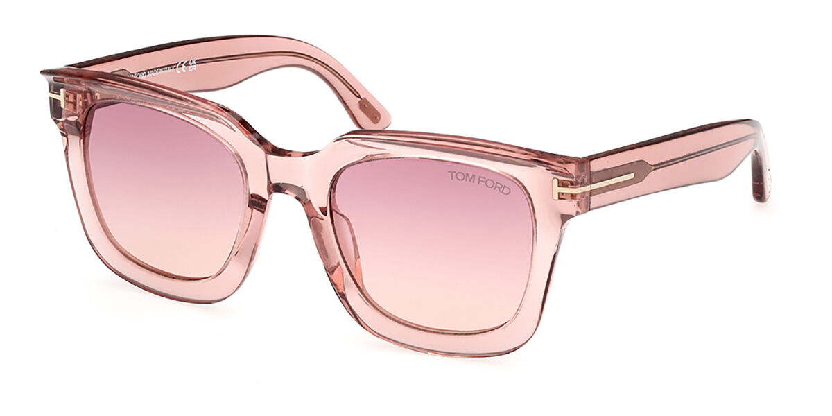 Tom Ford FT1115 LEIGH-02 72Z Square Transparent Light Pink