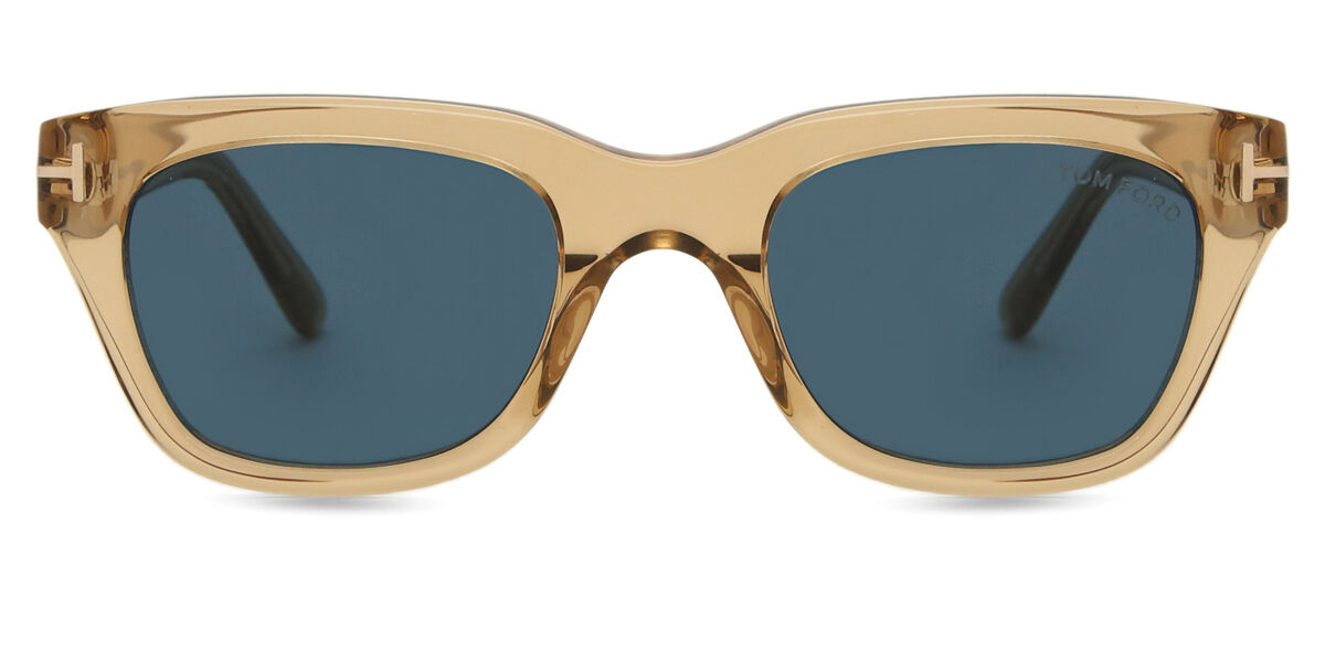 Tom Ford FT0237 SNOWDON 45V Square Transparent Light Brown