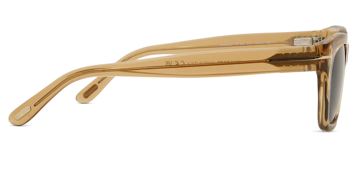 Tom Ford FT0237 SNOWDON 45V Square Transparent Light Brown