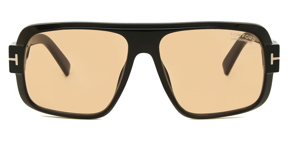 TOMページ Tom Ford Turner FT1101 Unisex Sunglasses Black Frame Gradient Gray
