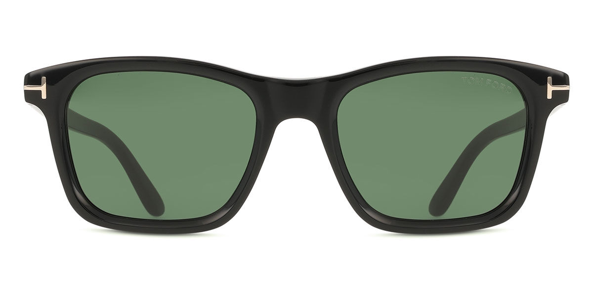 TOM FORD トムフォード BARRON FT1179 サングラス 新品同様 Tom Ford FT1179 BARRON 01N Square Shiny Black Sunglasses