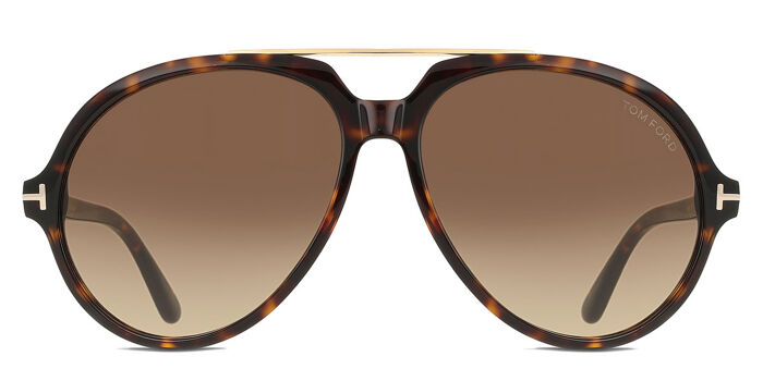 Tom Ford FT1210 AALTO 01B Pilot Shiny Black Sunglasses  display picture 1