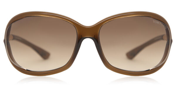 Tom Ford FT0008 JENNIFER 692 Butterfly Brown Sunglasses