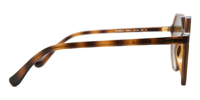 Vogue Eyewear VO5222S 238613 Oval Dark Havana/Light Brown  display picture 1
