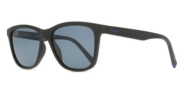 NWT Salvatore Ferragamo SF998S Matte Black Rectangle 57mm Sunglasses Amazon.com: Ferragamo Men main image 3
