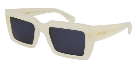 Salvatore Ferraegamo White Sunglasses Amazon.com: Ferragamo Unisex Sf1078s 59Mm Sunglasses, White  main image 4