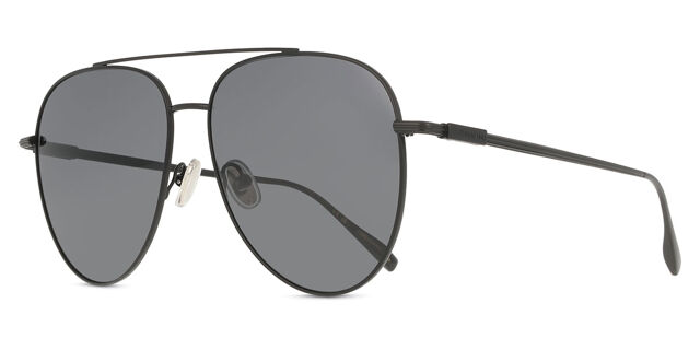 Salvatore Ferragamo SF 308S 002 Pilot Matte Black Sunglasses  display picture 3