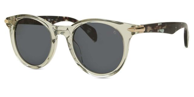 Rag & Bone RNB5012/S 63M/IR Oval Crystal Grey Sunglasses  display picture 3