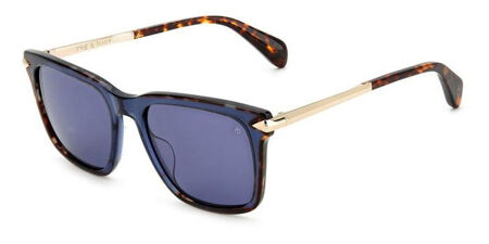 rag & bone Blue Tortoiseshell Sunglasses Rag & Bone RNB6006_S Sunglasses main image 4