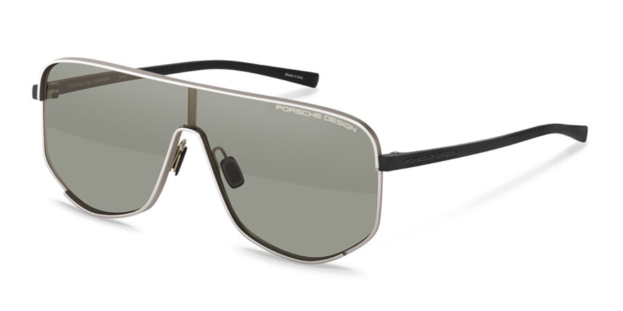 Porsche Design P86007 A804 Single Lens Titanium/Black Sunglasses ...