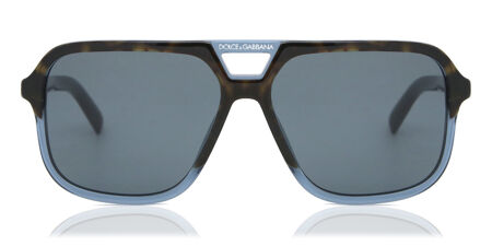 Dolce & Gabbana Black and Blue Tortoiseshell Sunglasses Dolce & Gabbana DG4284F Gray Tortoiseshell Sunglasses – Ask  main image 2