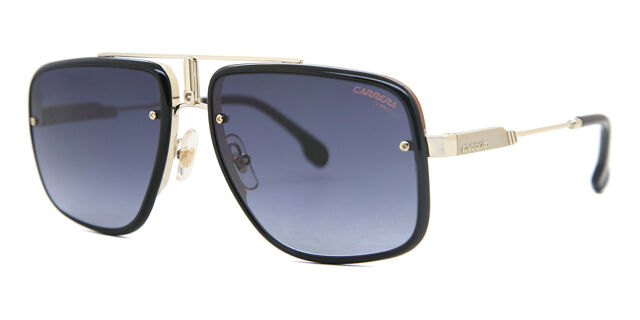 Carrera CA Glory II Navigator Sunglasses Pilot-Style with Case & Clothe NWOT Amazon.com: Carrera GLORY II Rectangle Sunglasses Bundle for  main image 2