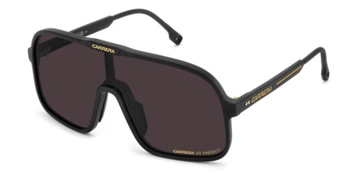 NWT Carrera CARRERA 4017/S-0D51 Z0 Sunglasses CARRERA 4017/S 0D51 Z0 Shield Sunglasses - Black/Blue Mirror main image 3