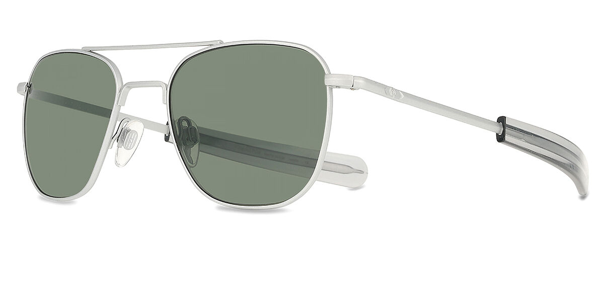 American Optical Original Pilot 4GNN Pilot Matte Silver Sunglasses