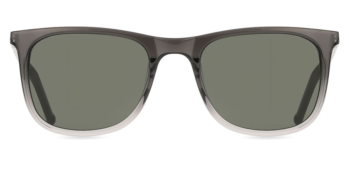 Zeiss ZS22509S 021 Square Transparent Dark Grey Sunglasses