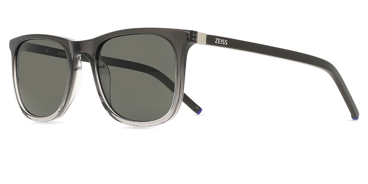 Zeiss ZS22509S 021 Square Transparent Dark Grey Sunglasses