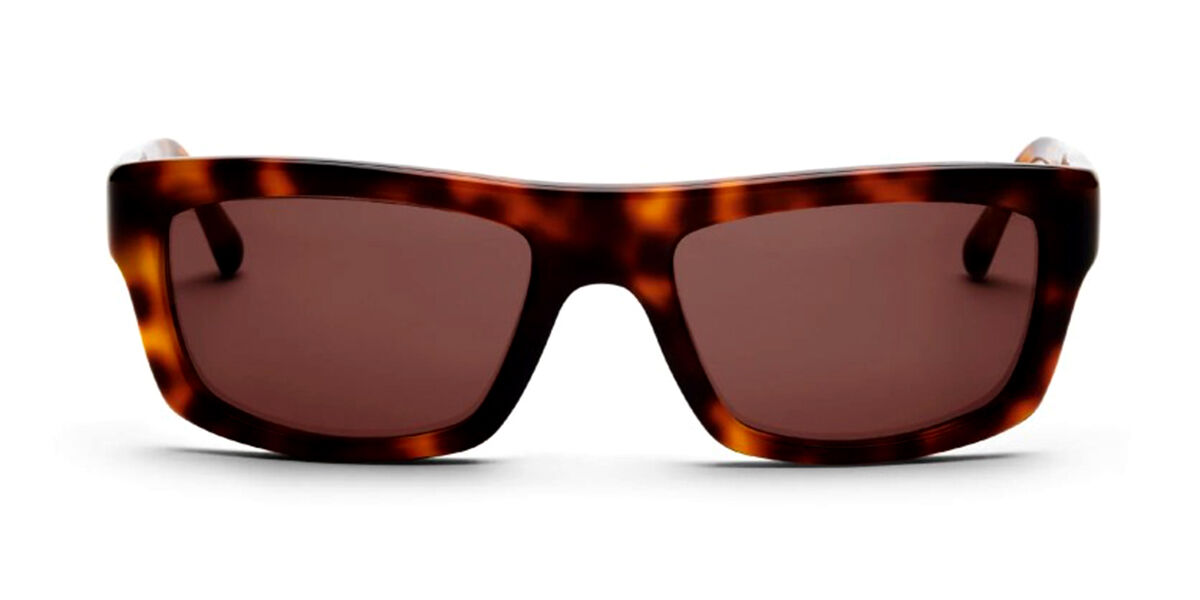 Messy Weekend DENNIS Tortoise Brown Rectangle Dark Tortoise