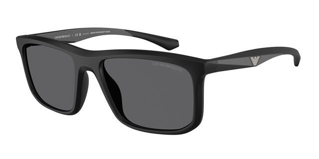 Emporio Armani EA4234U Polarized 5001T3 Square Matte Black 