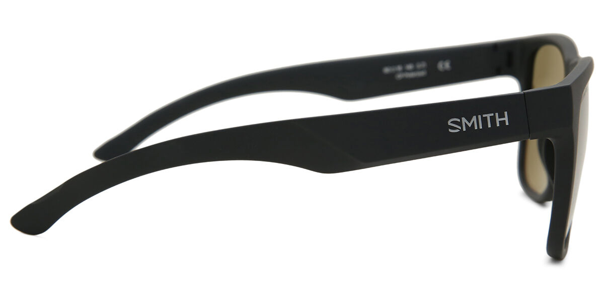 SMITH サングラス Lowdown XL2 Matte Black 003 Smith LOWDOWN XL 2 Polarized 003/L7 Square Black Sunglasses