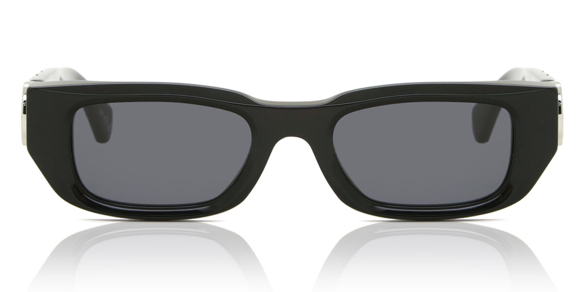Off White FILLMORE 1007 Rectangle Black Sunglasses
