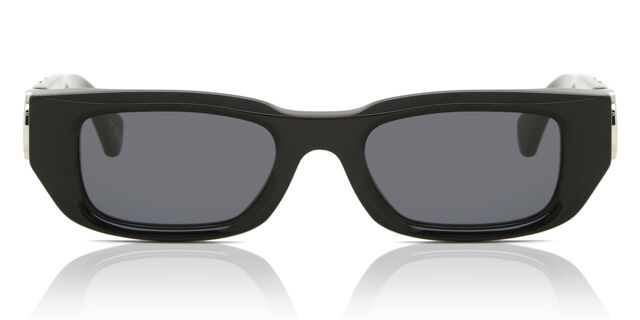Off White FILLMORE 1007 Rectangle Black Sunglasses 