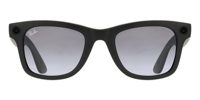 Ray-Ban Meta RW4006 Wayfarer Polarized 601ST3 Square Black