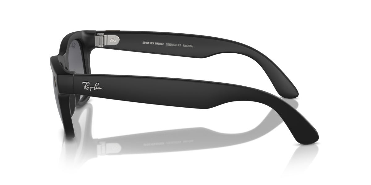 Ray-ban  サングラス RW4006 WAYFARER Ray-Ban Meta RW4006 Wayfarer Polarized 601ST3 Square Black
