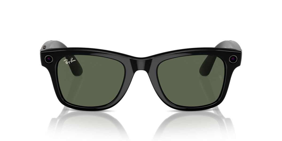 Ray-Ban Meta RW4006 Wayfarer 601/71 Square Black Sunglasses