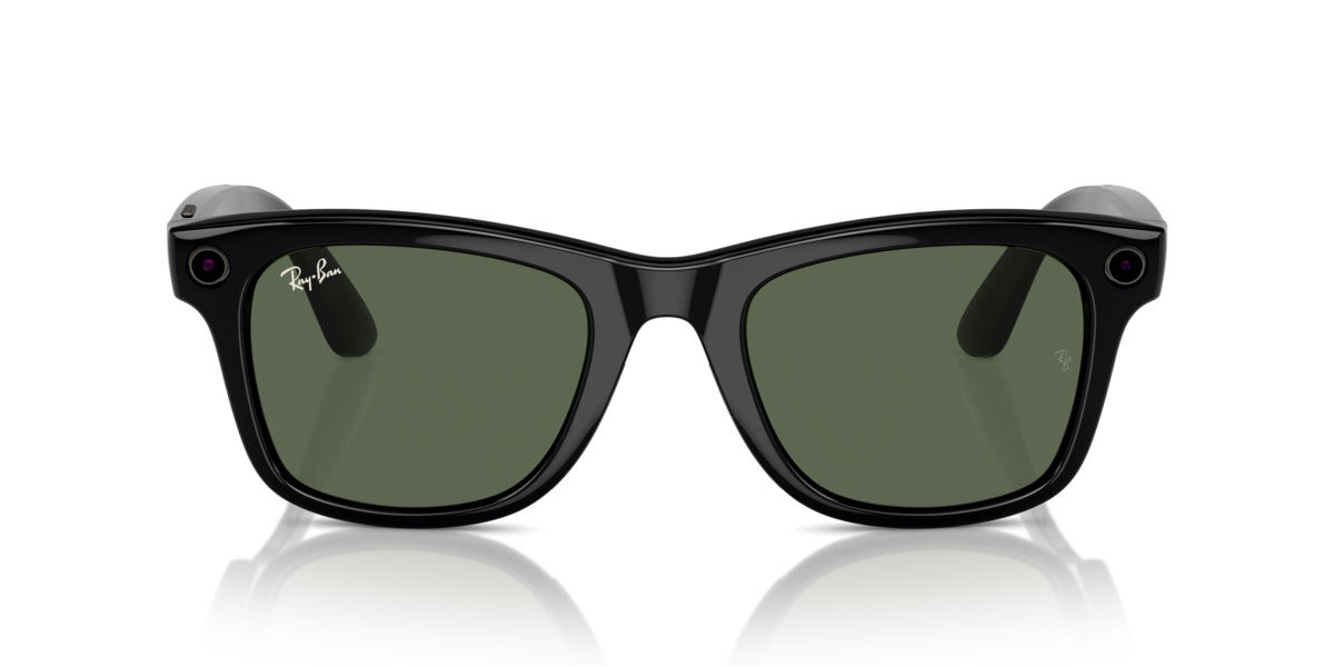 Ray-Ban Meta RW4008 Wayfarer 601/71 Square Black Sunglasses