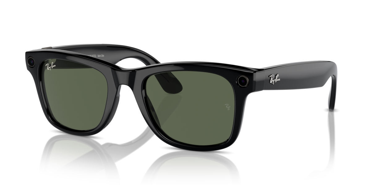 Ray-Ban Meta RW4008 Wayfarer 601/71 Square Black Sunglasses