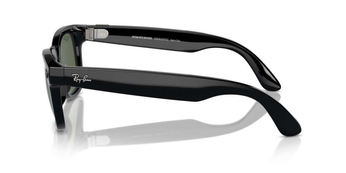 Ray-Ban Meta RW4008 Wayfarer 601/71 Square Black Sunglasses