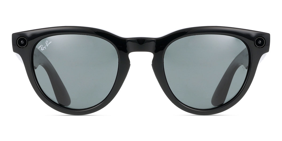 Ray-Ban Meta RW4013 Headliner Gen 2 601/71 Oval Black Sunglasses