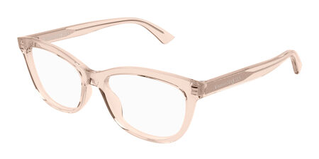 JUST TODAY?ALEXANDER MCQUEEN light pink eyeglasses ✨❤️ Alexander McQueen AM0512O 003 Pink Eyeglasses  main image 3