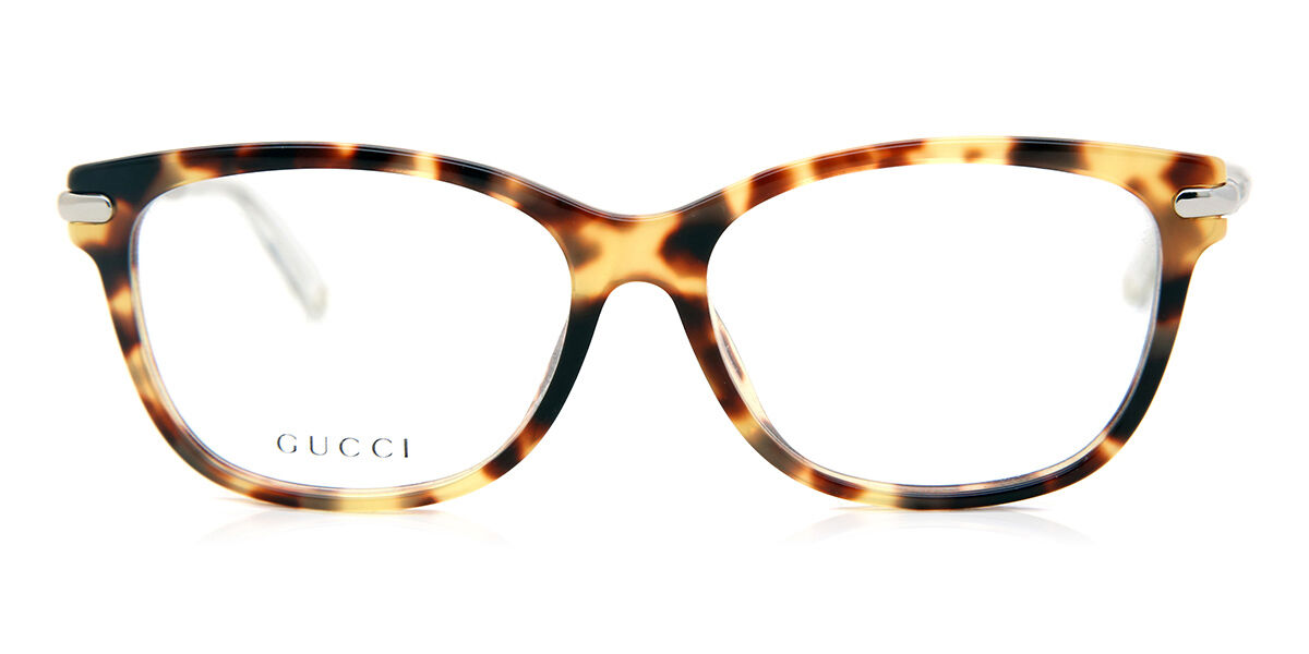 Gucci GG3772/F Asian Fit HRT Oval Tortoise Eyeglasses