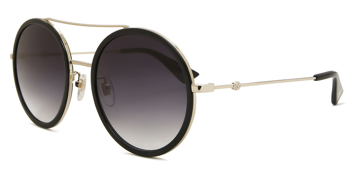 Gucci GG0061S 001 Pilot Black Sunglasses | SmartBuyGlasses US