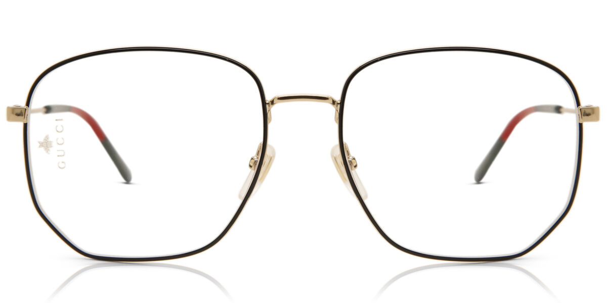Gucci GG0683O 003 Geometric Gold Eyeglasses | SmartBuyGlasses US