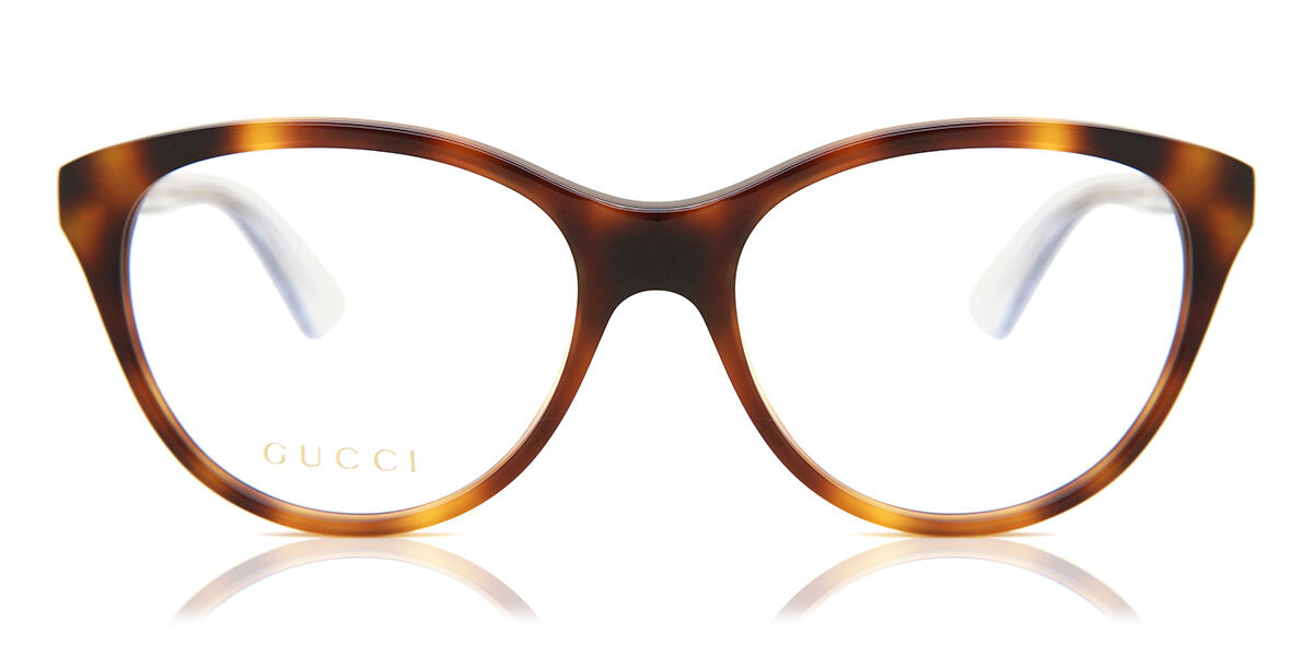 Gucci GG0486O 003 Cat Eye Tortoiseshell Eyeglasses