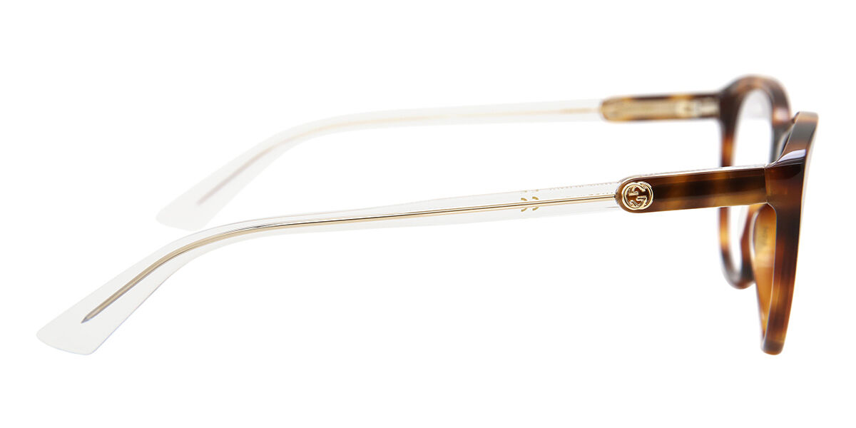 オールドGUCCI Gucci GG0486O 003 Cat Eye Tortoiseshell Eyeglasses